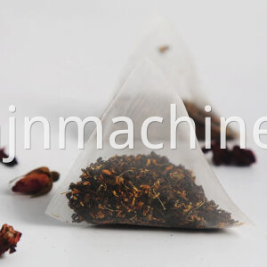 a machine designed for packing herbal tea into bags